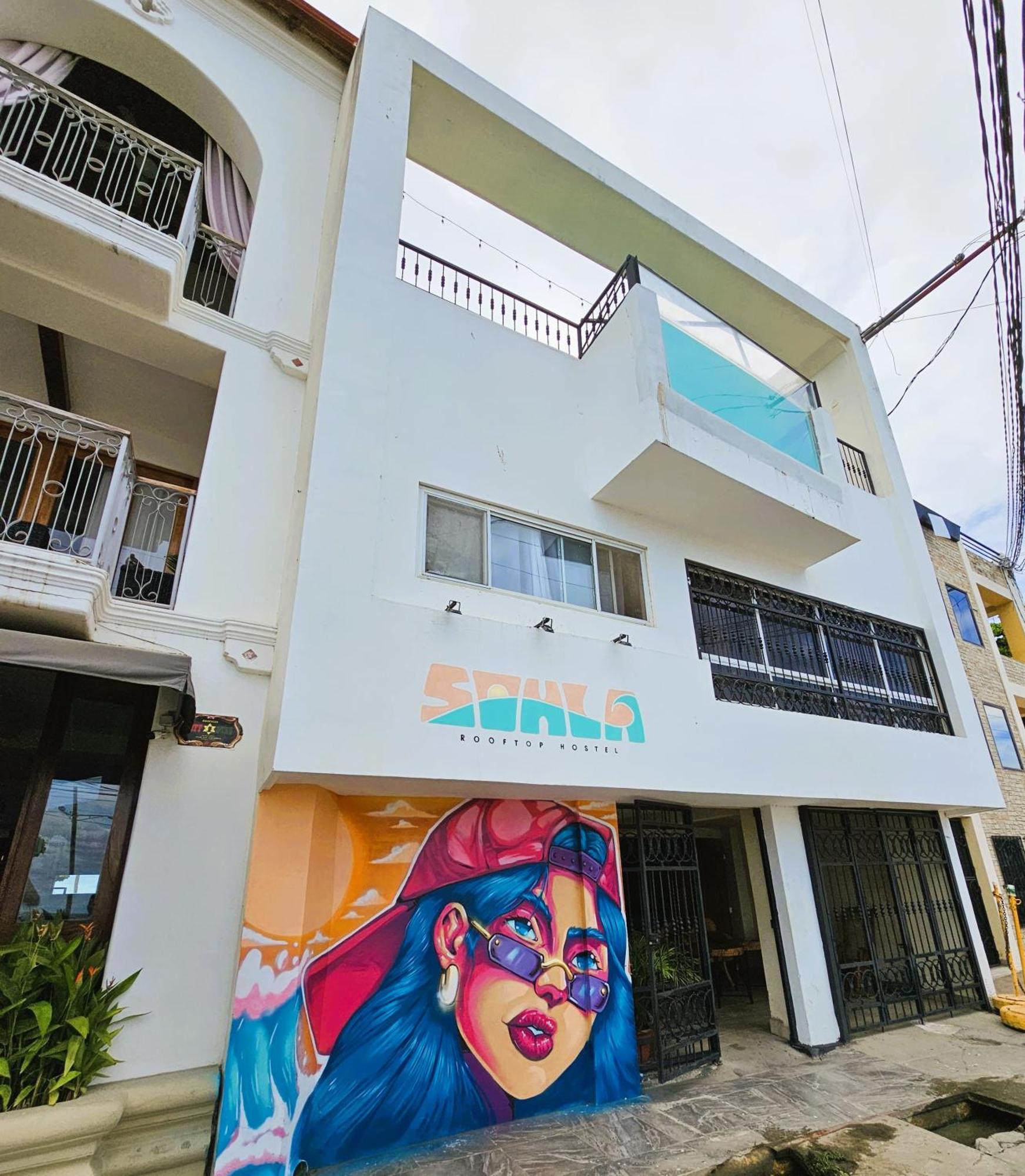 Sohla Rooftop Hostel サン・フアン・デル・スル エクステリア 写真